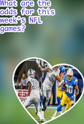 Nfl week one odds