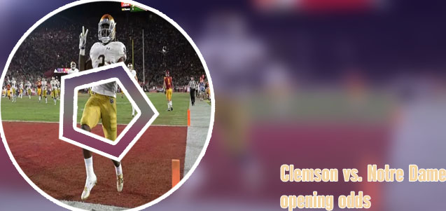 Notre dame clemson moneyline